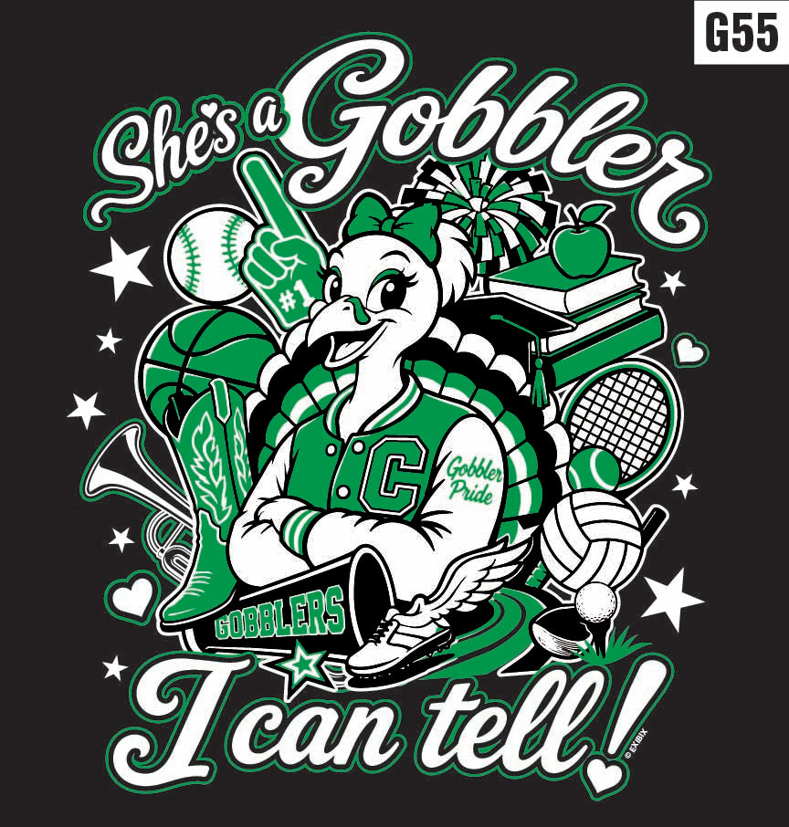 G55 - She's a Gobbler I can tell