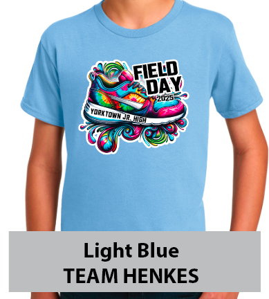 2025 Yorktown Jr. High Field Day shirt