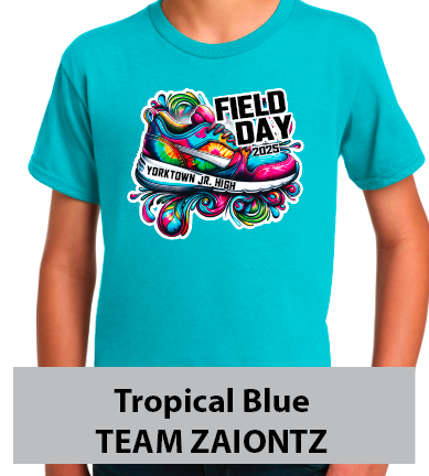 2025 Yorktown Jr. High Field Day shirt