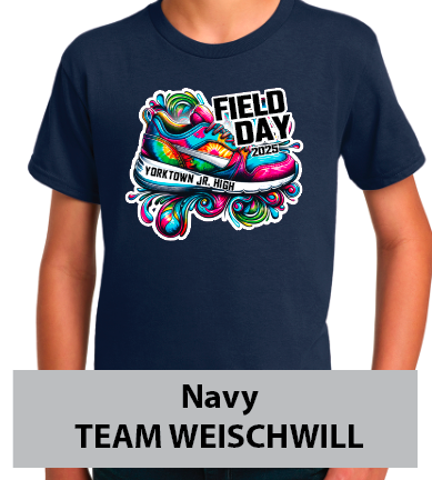 2025 Yorktown Jr. High Field Day shirt
