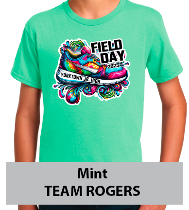 2025 Yorktown Jr. High Field Day shirt