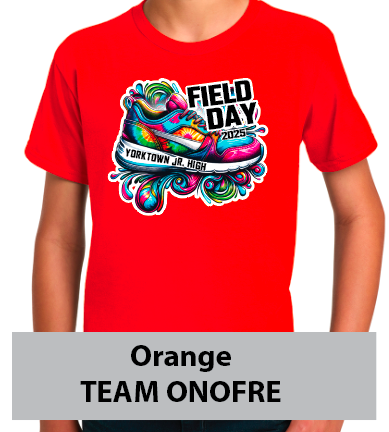 2025 Yorktown Jr. High Field Day shirt