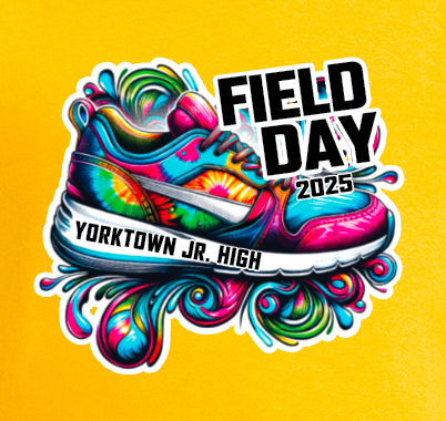 2025 Yorktown Jr. High Field Day shirt