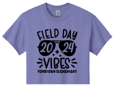 2024 Violet - 5TH Grade Yorktown Elementary Field Day shirt