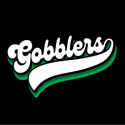 Cuero Gobblers Swoosh Black