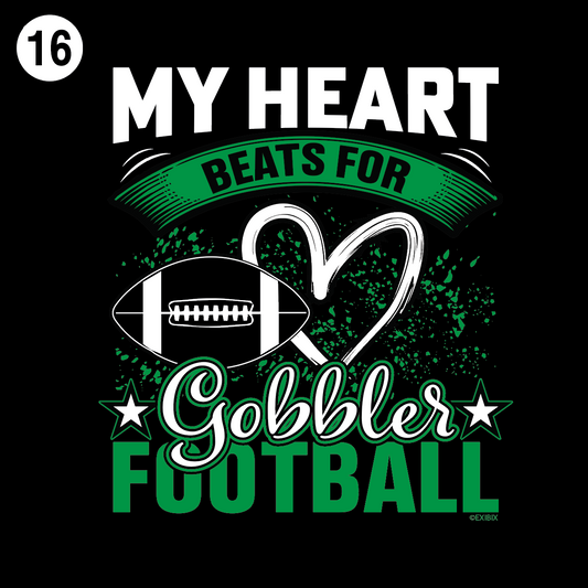 16 - Gobbler Football My Heart - 86