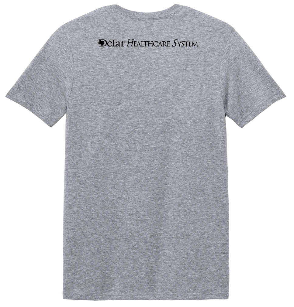 DeTar Colon Cancer Awareness Shirt Gray