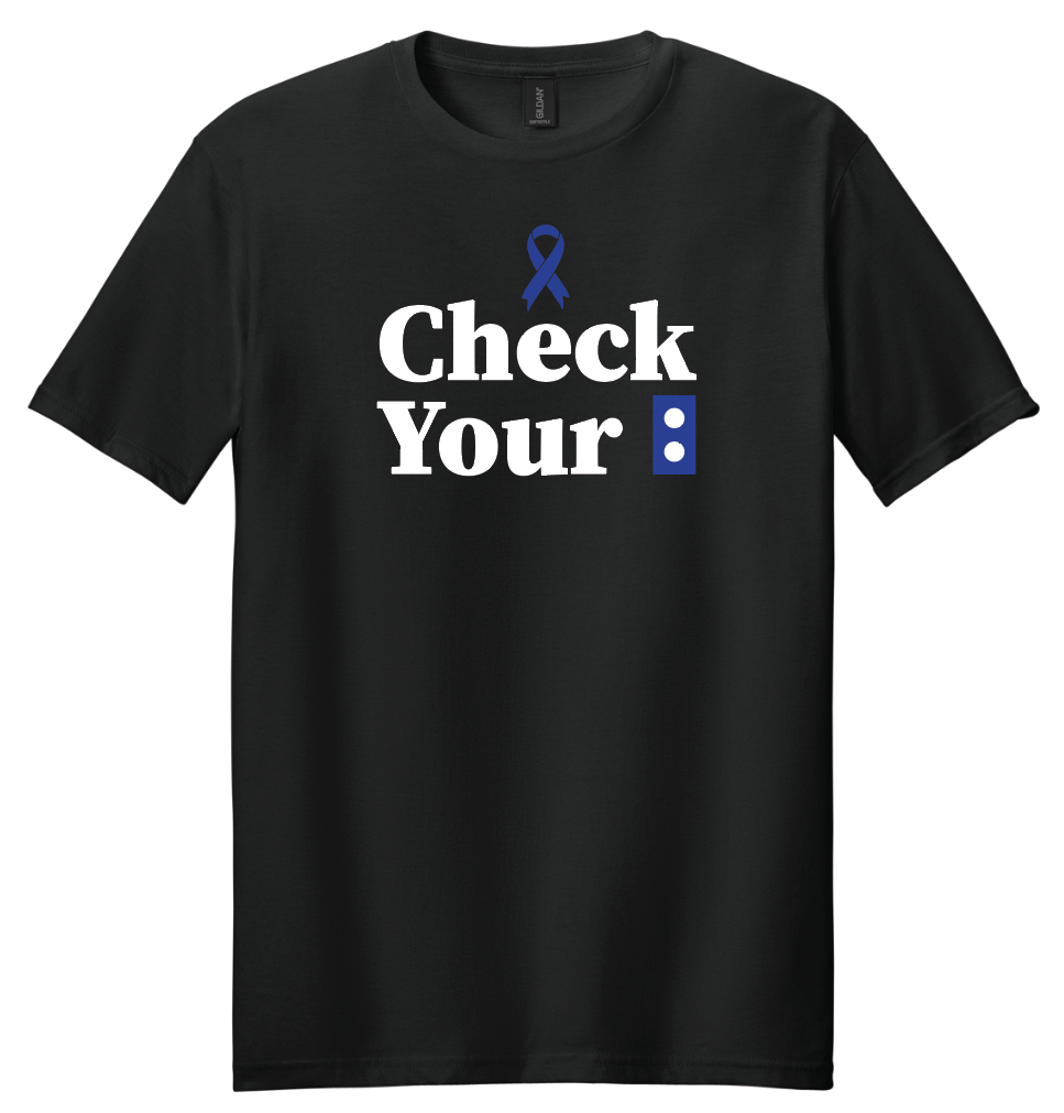 DeTar Colon Cancer Awareness Shirt Black