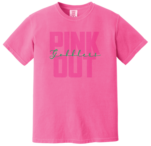 2026 - Cuero Lady Gobbler Volleyball PINK OUT shirt