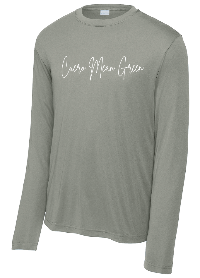 2025 - Mean Green Volleyball Gray Shirt Long sleeve