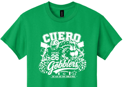 2026 - Cuero Junior High Football Roster Spirit Shirt