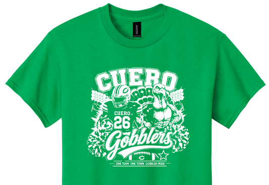 2026 - Cuero Junior High Football Roster Spirit Shirt