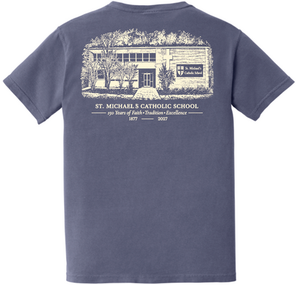 2026 - St. Michaels Sports Comfort Colors Purple Spirit shirt