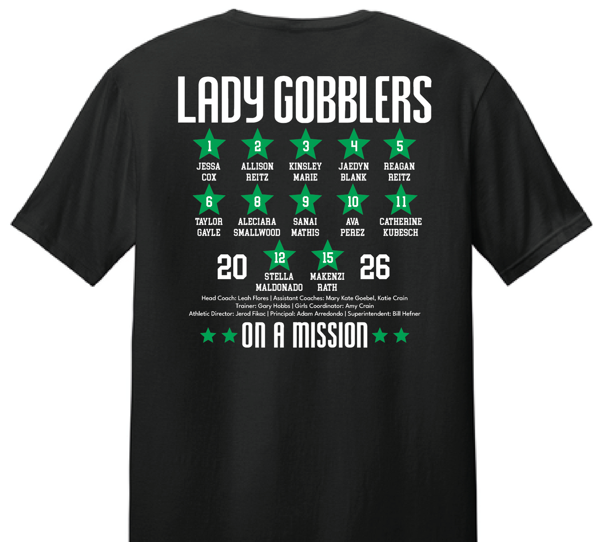 2026 - Cuero Lady Gobbler Volleyball Playoff Shirt